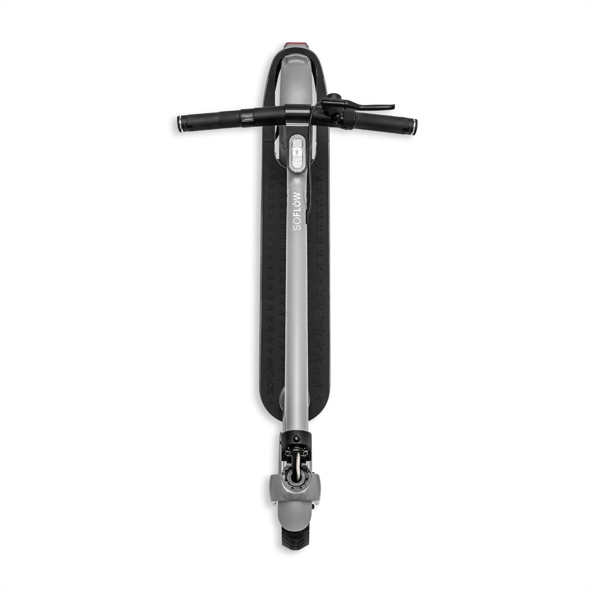 SoFlow SO ONE+ – E-Scooter – 500 W, 9", 22 km/h, Reichweite bis 40 km, 374,4 Wh, grau/silber