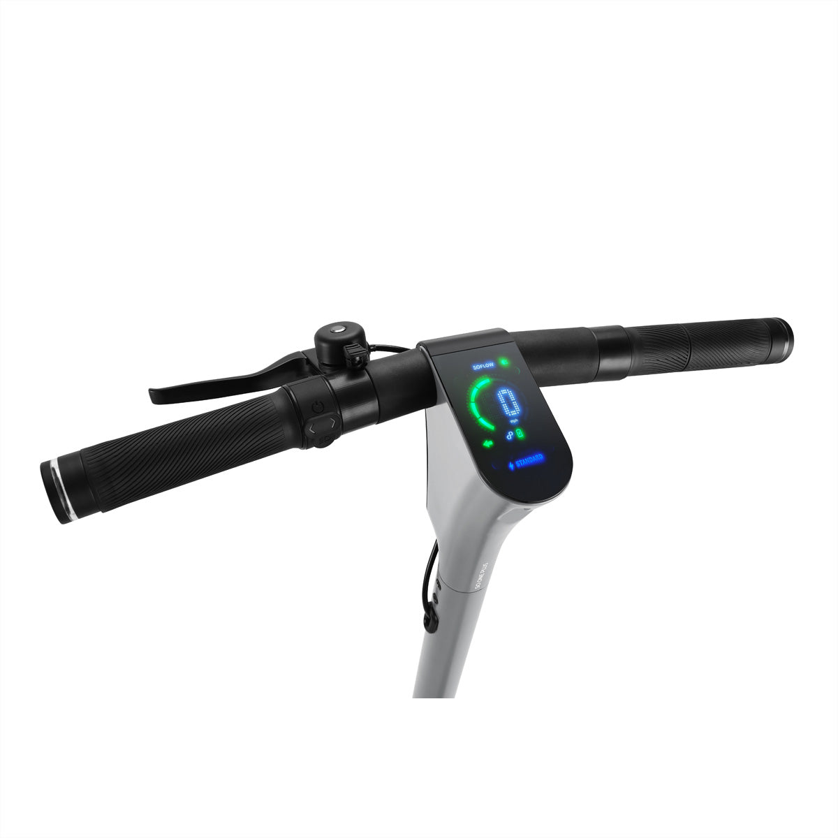 SoFlow SO ONE+ – E-Scooter – 500 W, 9", 22 km/h, Reichweite bis 40 km, 374,4 Wh, grau/silber
