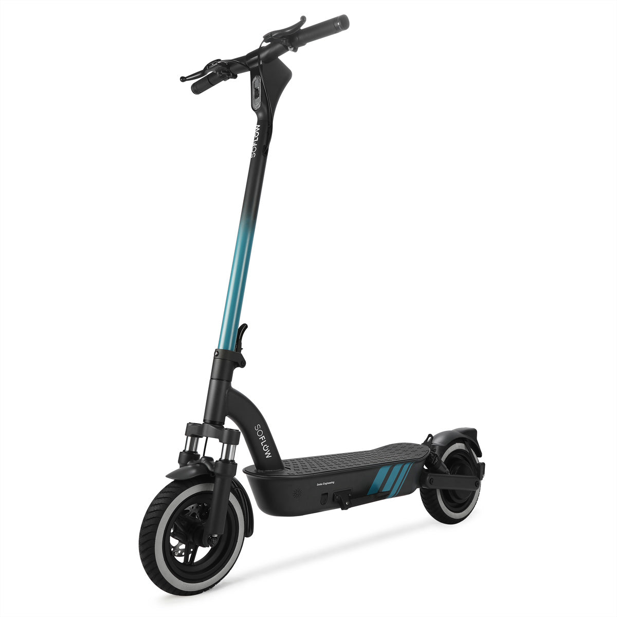 So-Flow SoFlow SO4 PRO GT – E-Scooter – 500 W, 10", 20 km/h, Reichweite bis 100 km, 864 Wh, Anthrazit