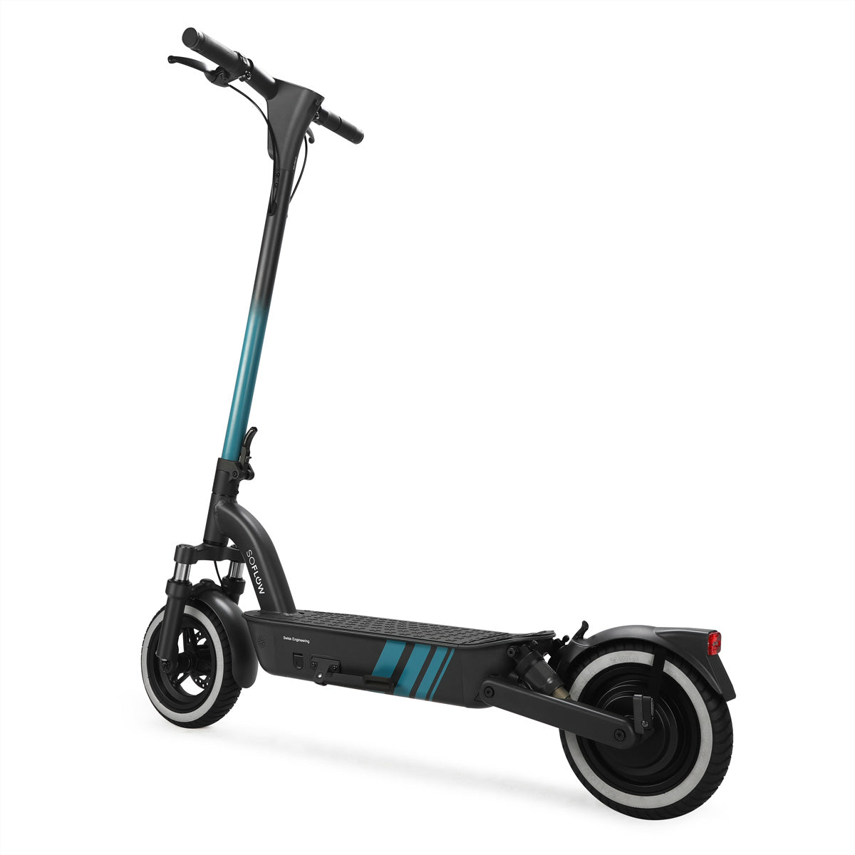 So-Flow SoFlow SO4 PRO GT – E-Scooter – 500 W, 10", 20 km/h, Reichweite bis 100 km, 864 Wh, Anthrazit