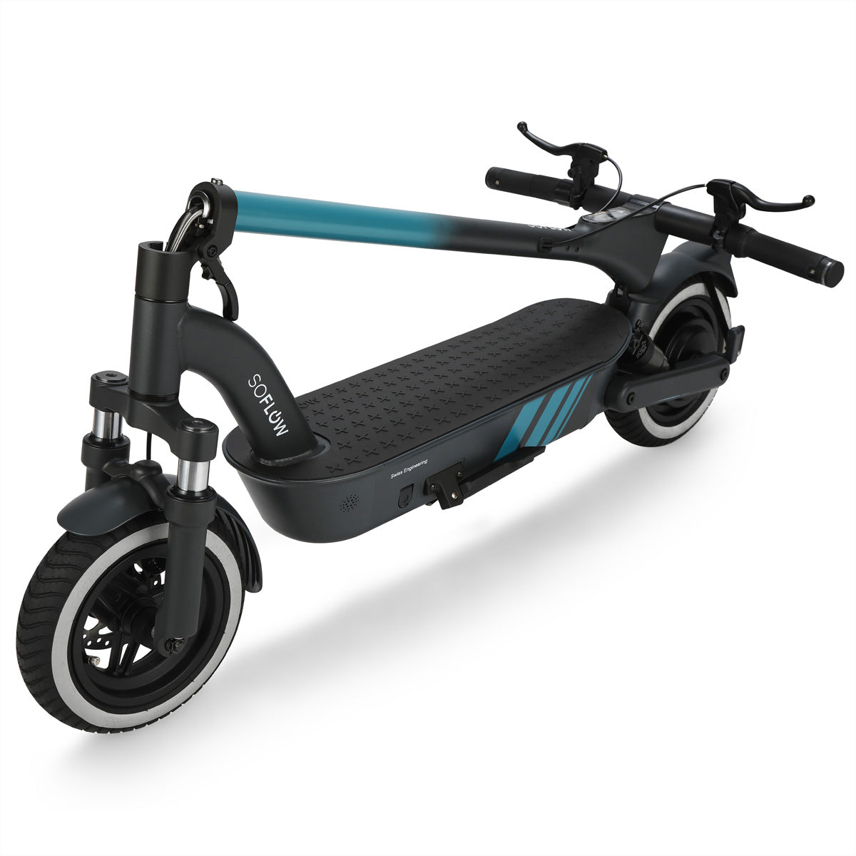 So-Flow SoFlow SO4 PRO GT – E-Scooter – 500 W, 10", 20 km/h, Reichweite bis 100 km, 864 Wh, Anthrazit