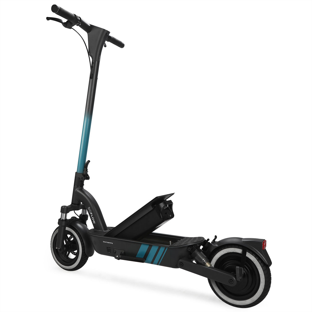 So-Flow SoFlow SO4 PRO GT – E-Scooter – 500 W, 10", 20 km/h, Reichweite bis 100 km, 864 Wh, Anthrazit