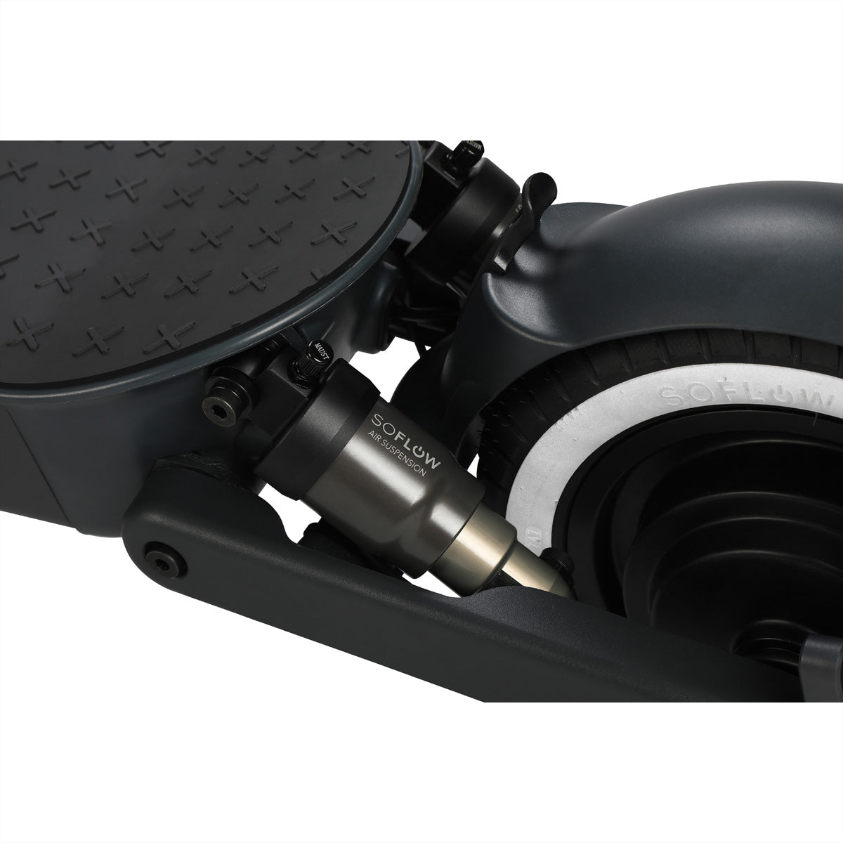 So-Flow SoFlow SO4 PRO GT – E-Scooter – 500 W, 10", 20 km/h, Reichweite bis 100 km, 864 Wh, Anthrazit