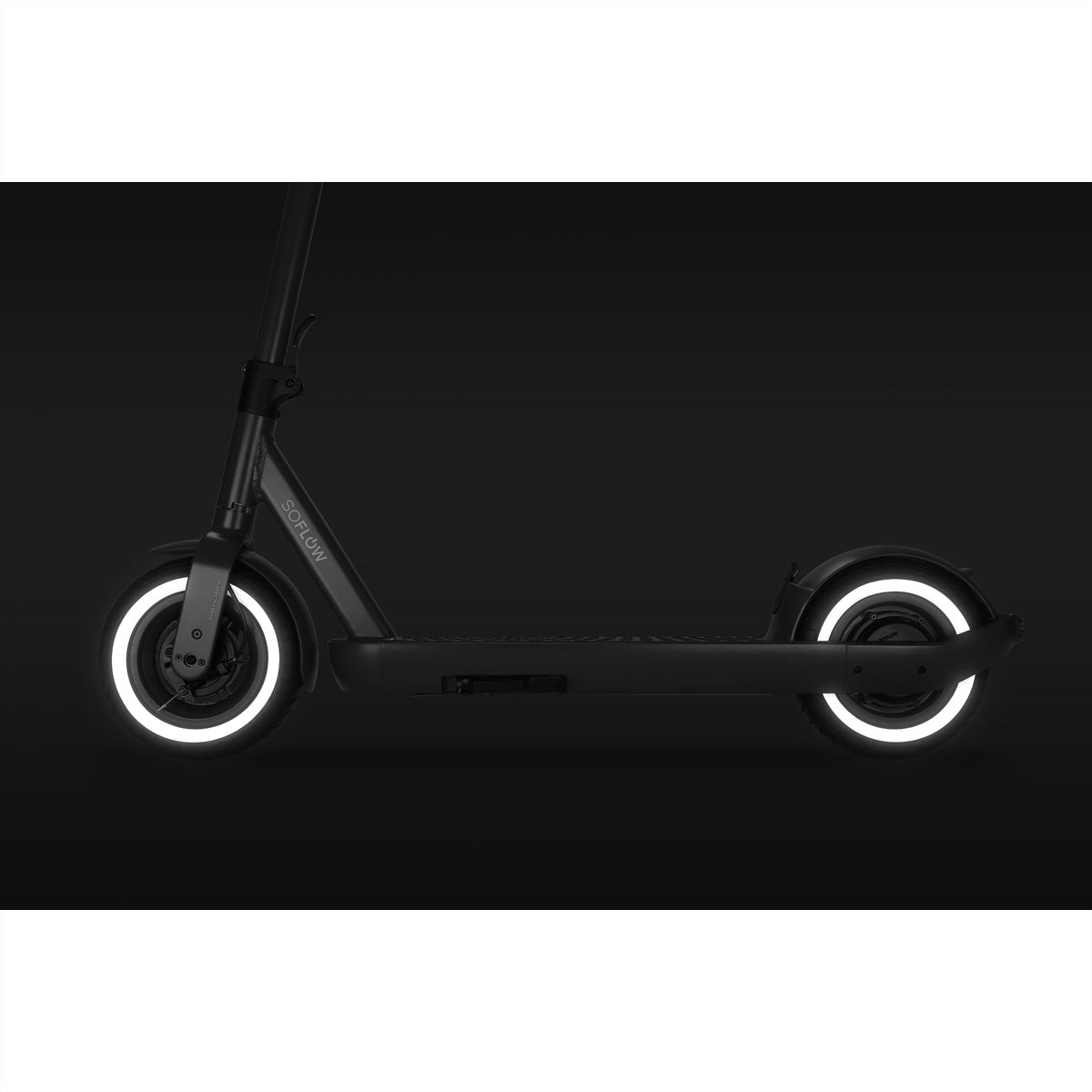 SoFlow SO ONE PRO GEN2 – E-Scooter – 500 W, 10", 22 km/h, Reichweite bis 65 km, 480 Wh, schwarz