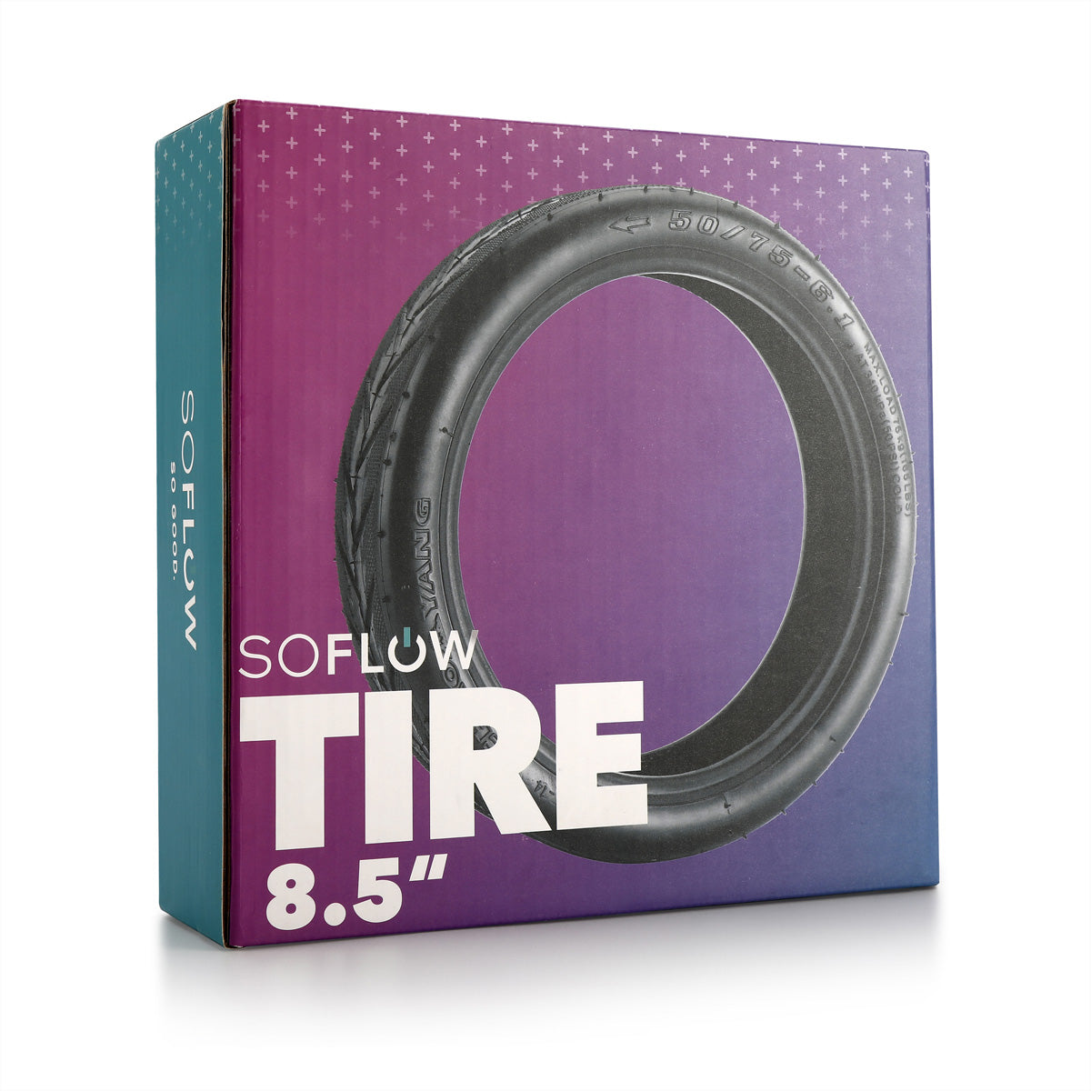 So-Flow Elektroroller-Reifen – 215,9×50,8 mm – Schwarz – 40-56-7326