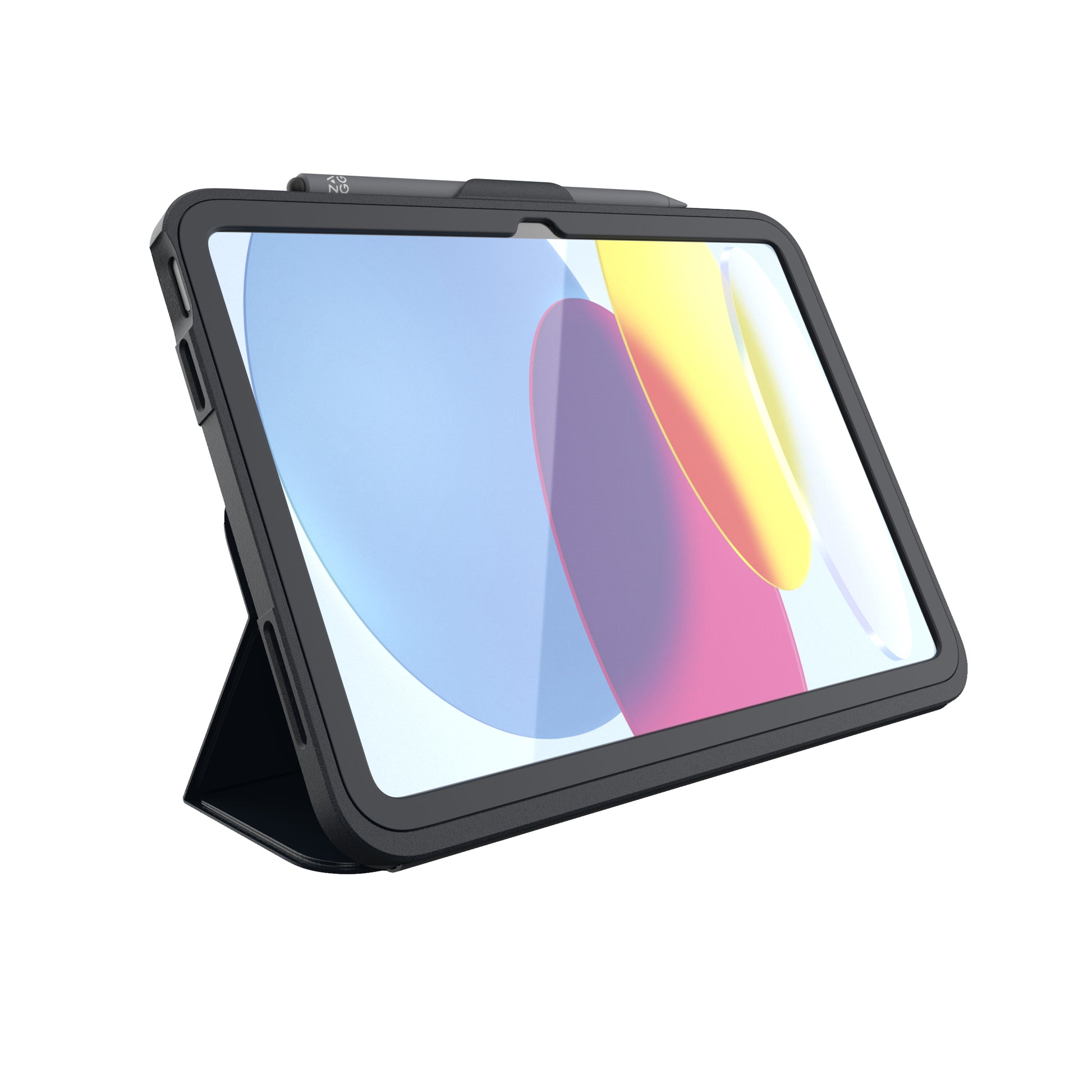 ZAGG Tablet-Hülle für iPad 10,9" (10. Gen.) – Karbon