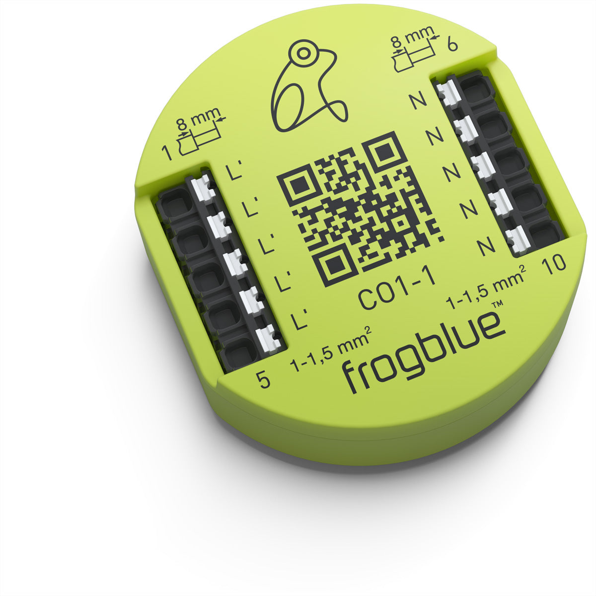 frogblue frogConnect1-1 – Zubehör – Entstörmodul (Ableitung von Leckstrom) – für frogblue Dimmer