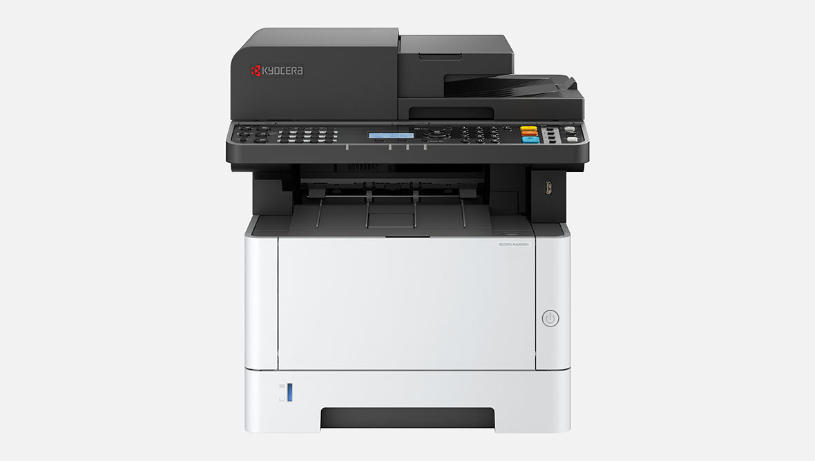 KYOCERA ECOSYS MA3500fx/Plus – S/W Laser-MFP A4, 4-in-1 – USB/LAN – Duplex – 35 ppm S/W