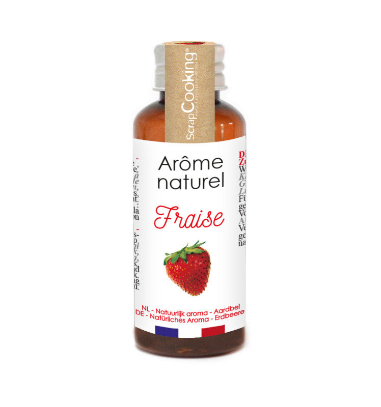 ScrapCooking Natürliches Erdbeeraroma – 40 ml