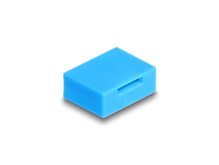DeLOCK USB-Portblocker – Blau – für USB-A Buchsen – 10er-Set