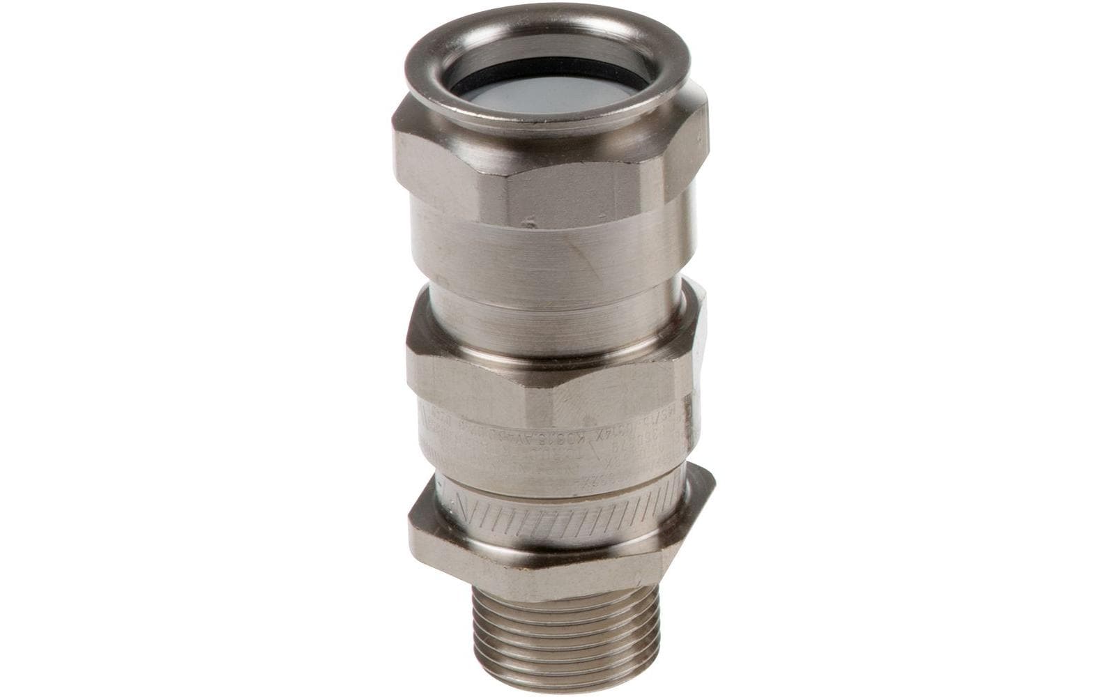 Axis Kabelverschraubung M20, stossfest – silber