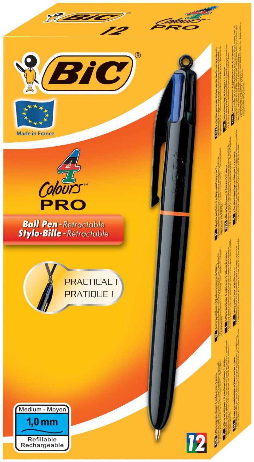 BIC Kugelschreiber – Schwarz, Kunststoff