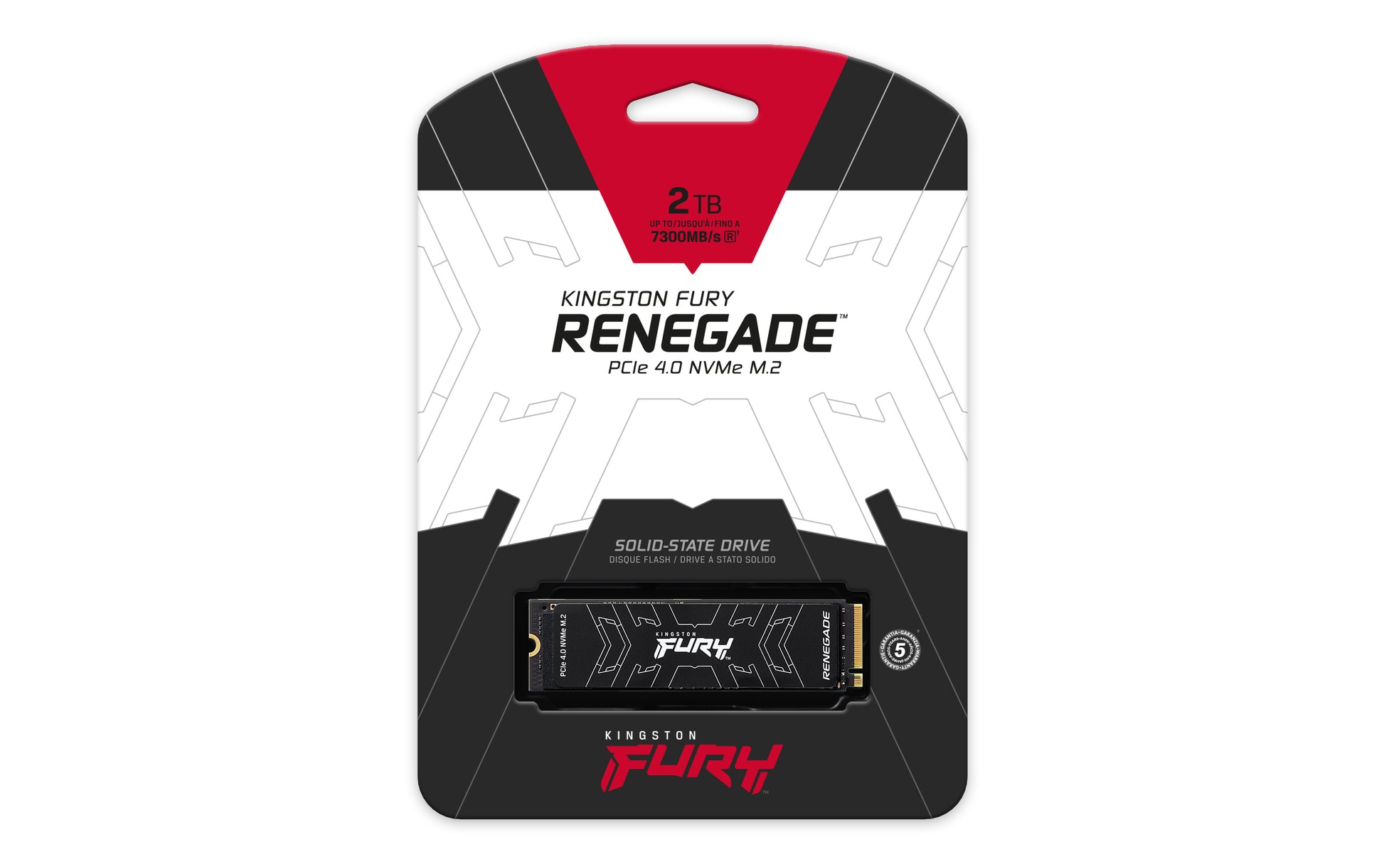 Kingston 2000G Fury Renegade – 7'300 MB/s, PCIe 4.0