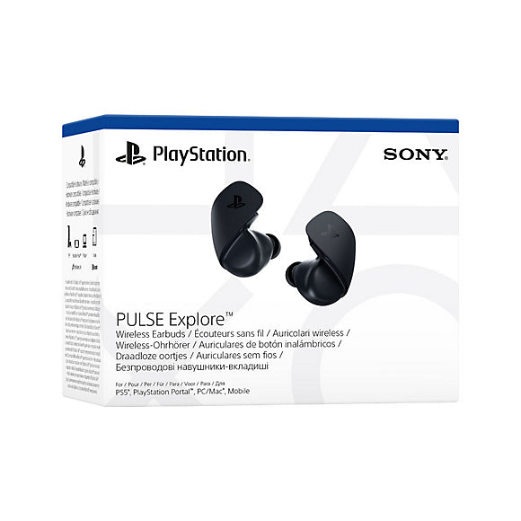 Sony PlayStation PULSE Explore – Kabelloses Gaming-Headset – Bluetooth 5.0, Surround-Sound – Schwarz – bis zu 5 h