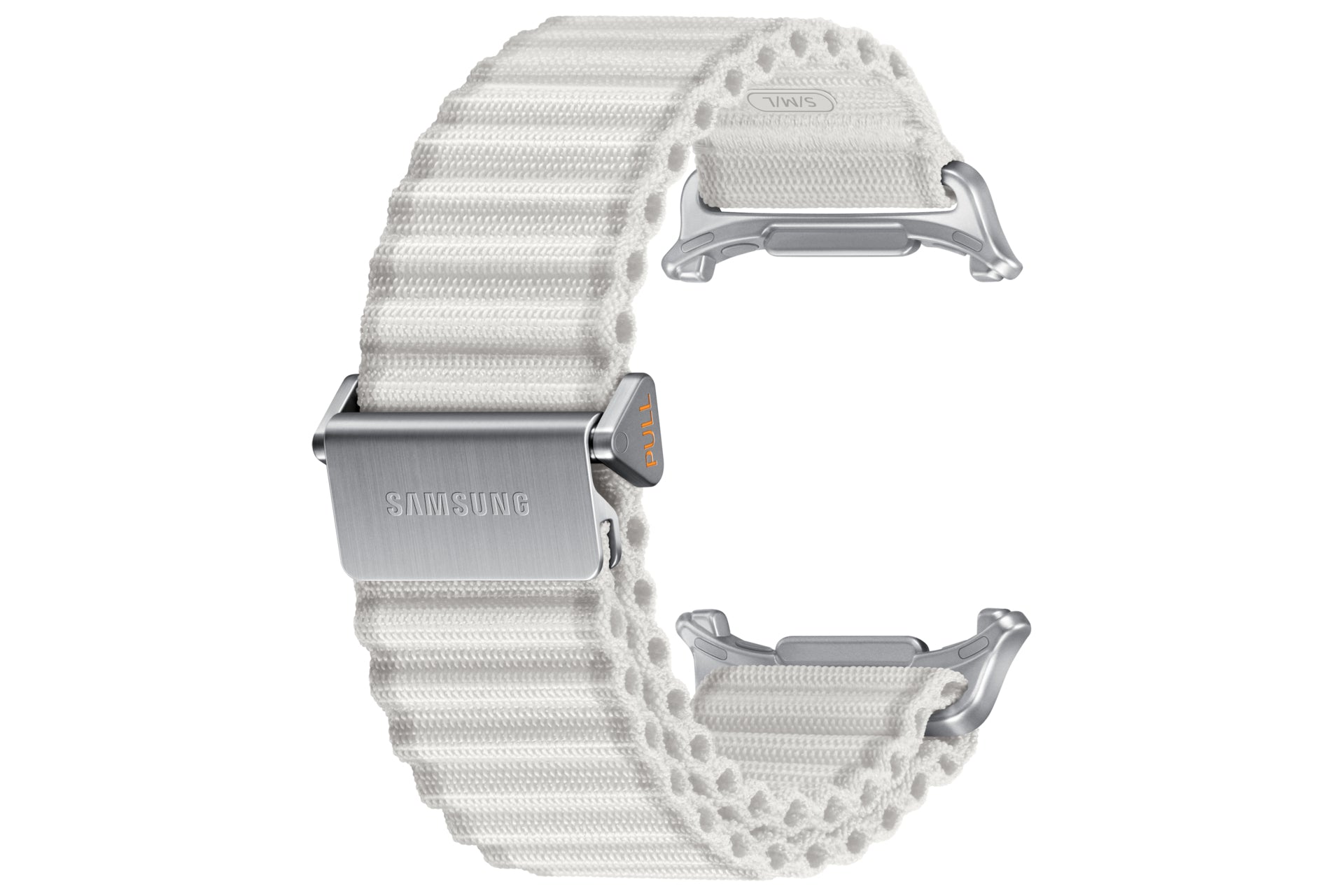 Samsung Trail Band ET-SVL70 – Armband – für Galaxy Watch Ultra, Weiss, Nylon