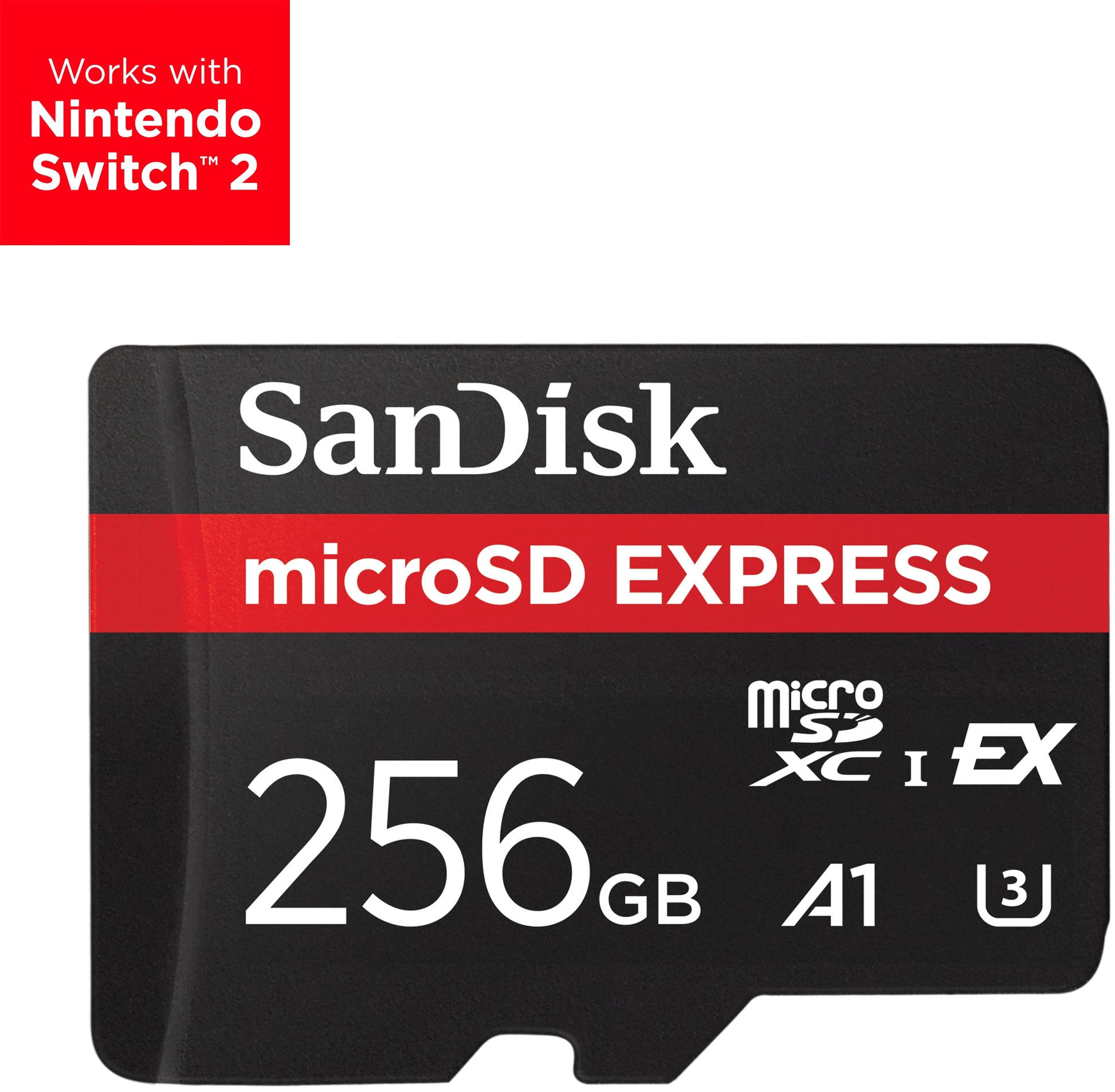 SanDisk microSD-Karte 256 GB – SD Express (PCIe/NVMe), 880 MB/s lesen, 650 MB/s schreiben