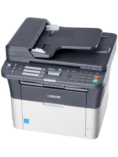 KYOCERA ECOSYS FS-1325MFP – S/W Laser-MFP A4, 4-in-1 – USB/LAN – Duplex, Duplex-ADF – 25 ppm S/W