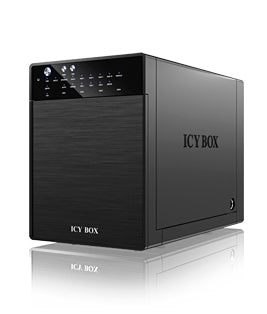 ICY BOX IB-RD3640SU3 – 4-Schacht HDD-Gehäuse – USB 3.0, eSATA – für 3,5" HDD, SATA