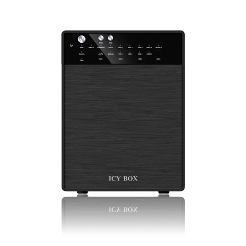 ICY BOX IB-RD3640SU3 – 4-Schacht HDD-Gehäuse – USB 3.0, eSATA – für 3,5" HDD, SATA