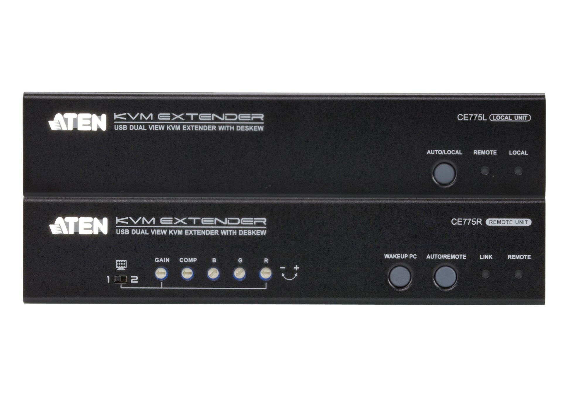 ATEN CE775 – KVM-Extender – VGA – 1920 × 1200 @ 60 Hz, 300 m, Sender & Empfänger