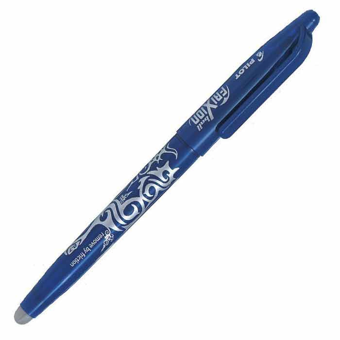 Pilot FriXion Ball Gelschreiber – blau, 0,7 mm, radierbar, Kappe, nachfüllbar