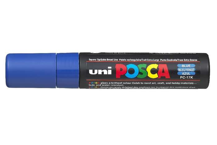 Uni-Ball Non-Permanent-Marker – Keilspitze 15 mm – Blau