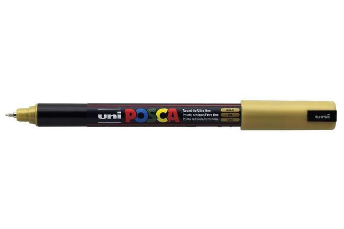 Uni-Ball POSCA PC-1MR Fineliner – 0,7 mm, gold