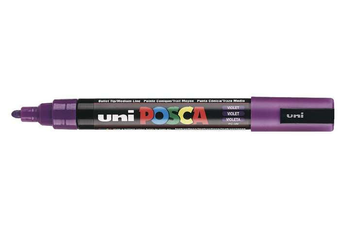 Uni-Ball Non-Permanent-Marker – Rundspitze 1,8-2,5 mm – Violett