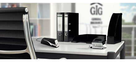 Leitz 5533 – Elektrischer Hefter, 20 Blatt, Flat-Clinch, Einlegetiefe 20 mm, Schwarz