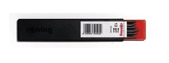Rotring Zirkelminen – Ø 2 mm, HB, 12er-Pack