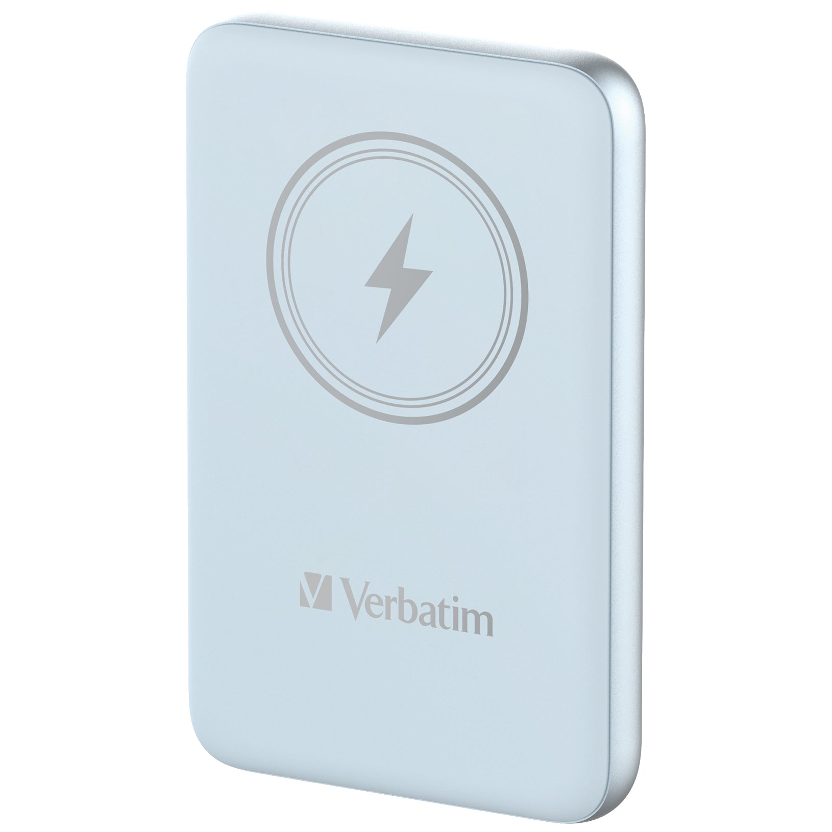 Verbatim Charge 'N' Go Magnetische MagSafe Powerbank 10'000 mAh – 20 W PD, Kabellos 15 W, 1× USB-C, Blau