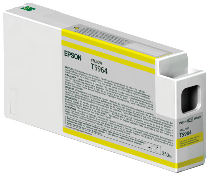Epson Tintenpatrone T596400, Gelb, 350 ml – für Stylus Pro 7900/9900