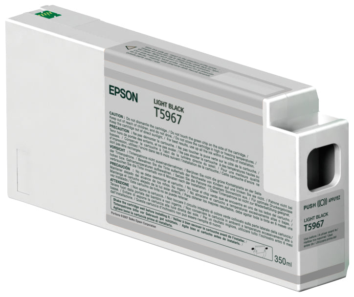 Epson Tintenpatrone T5967, Schwarz, 350 ml – für Inkjetdrucker/Multifunktionsgeräte
