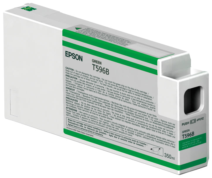 Epson Tintenpatrone T596B00, Grün, 350 ml – für Inkjetdrucker/Multifunktionsgeräte