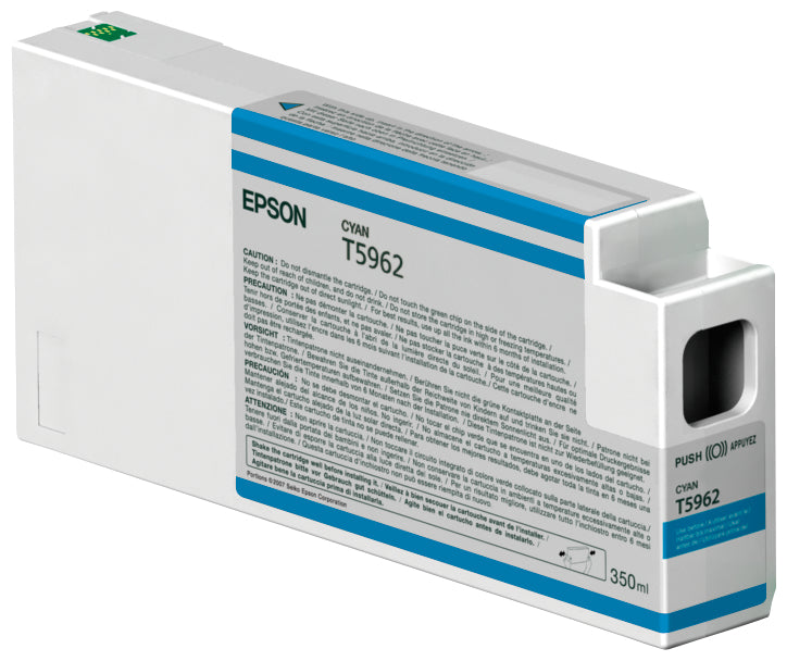 Epson Tintenpatrone T596200, cyan, 350 ml – für Stylus Pro 7900/9900