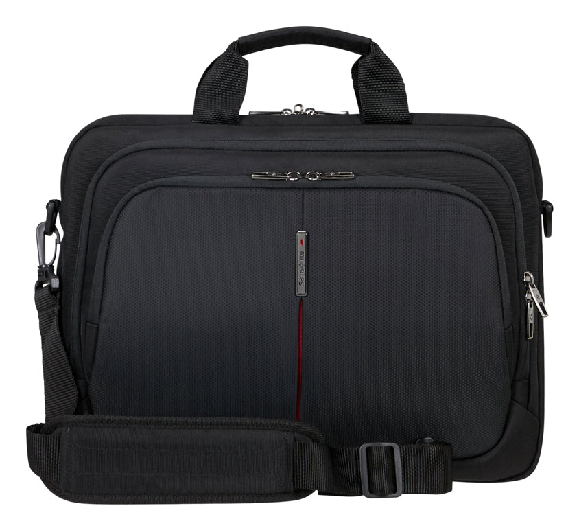 Samsonite Notebook-Tasche 15,6" – Trolley-Band, Schultergurt – Schwarz