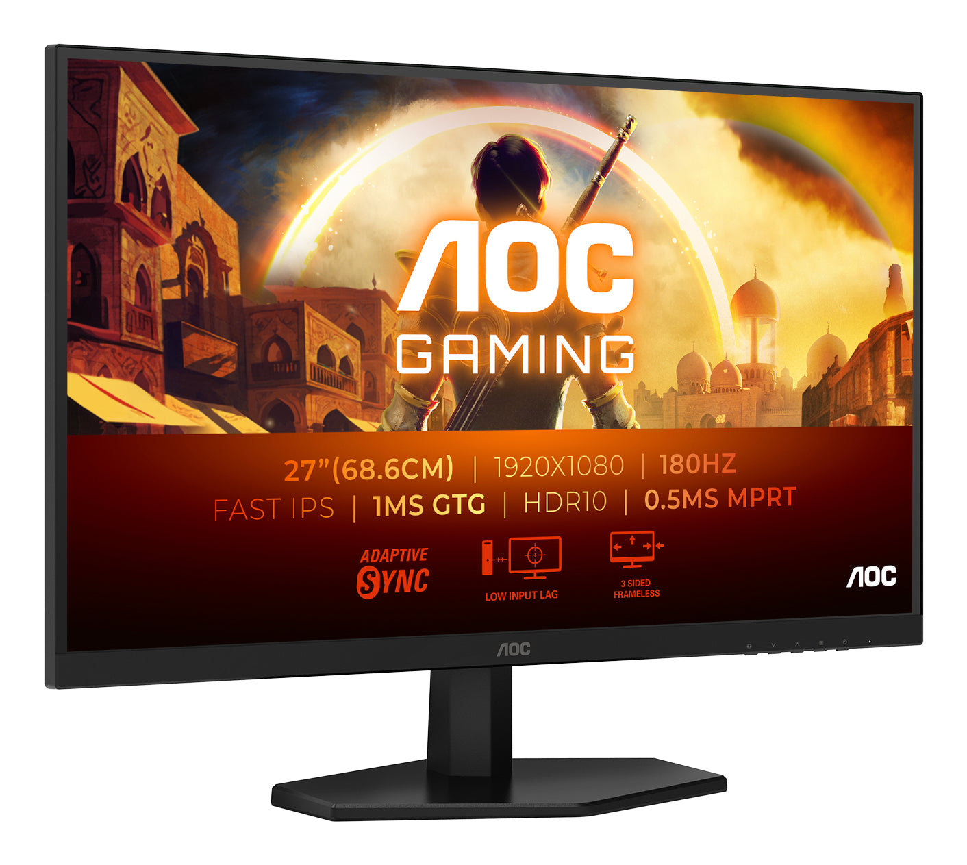 AOC 27G42E – 27" Full HD IPS 180 Hz – HDR