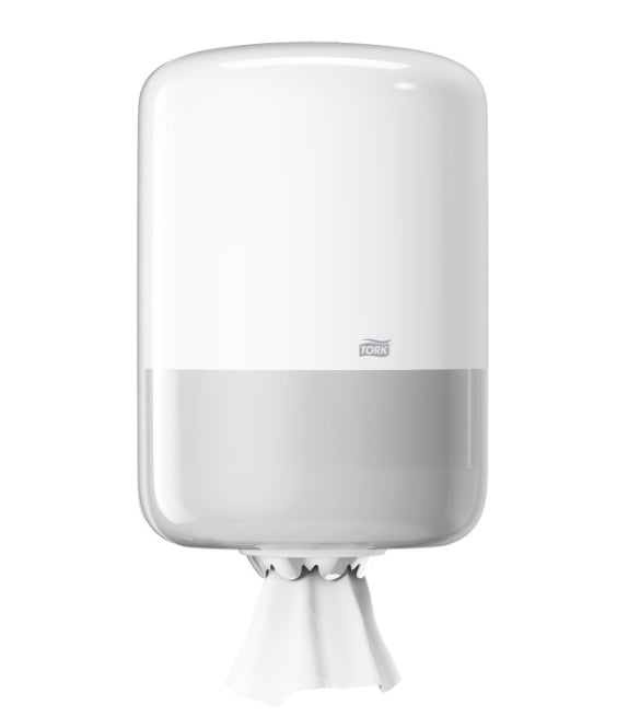Tork Innenabrollspender Elevation – für M2, Kunststoff, Weiss, 239 × 360 × 227 mm