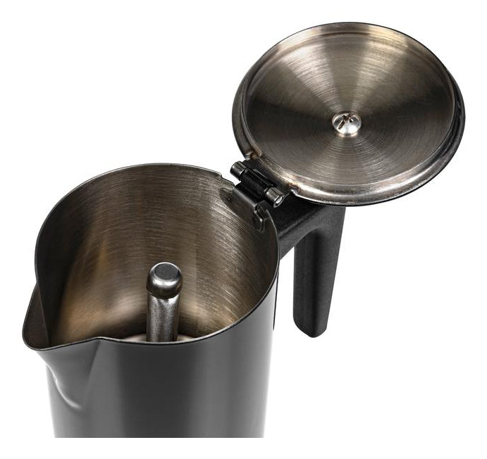 Furber. Furber French Press / Kaffeebereiter – 0,2 l, 4 Tassen, Edelstahl, 9,5 × 20 × 13,5 cm