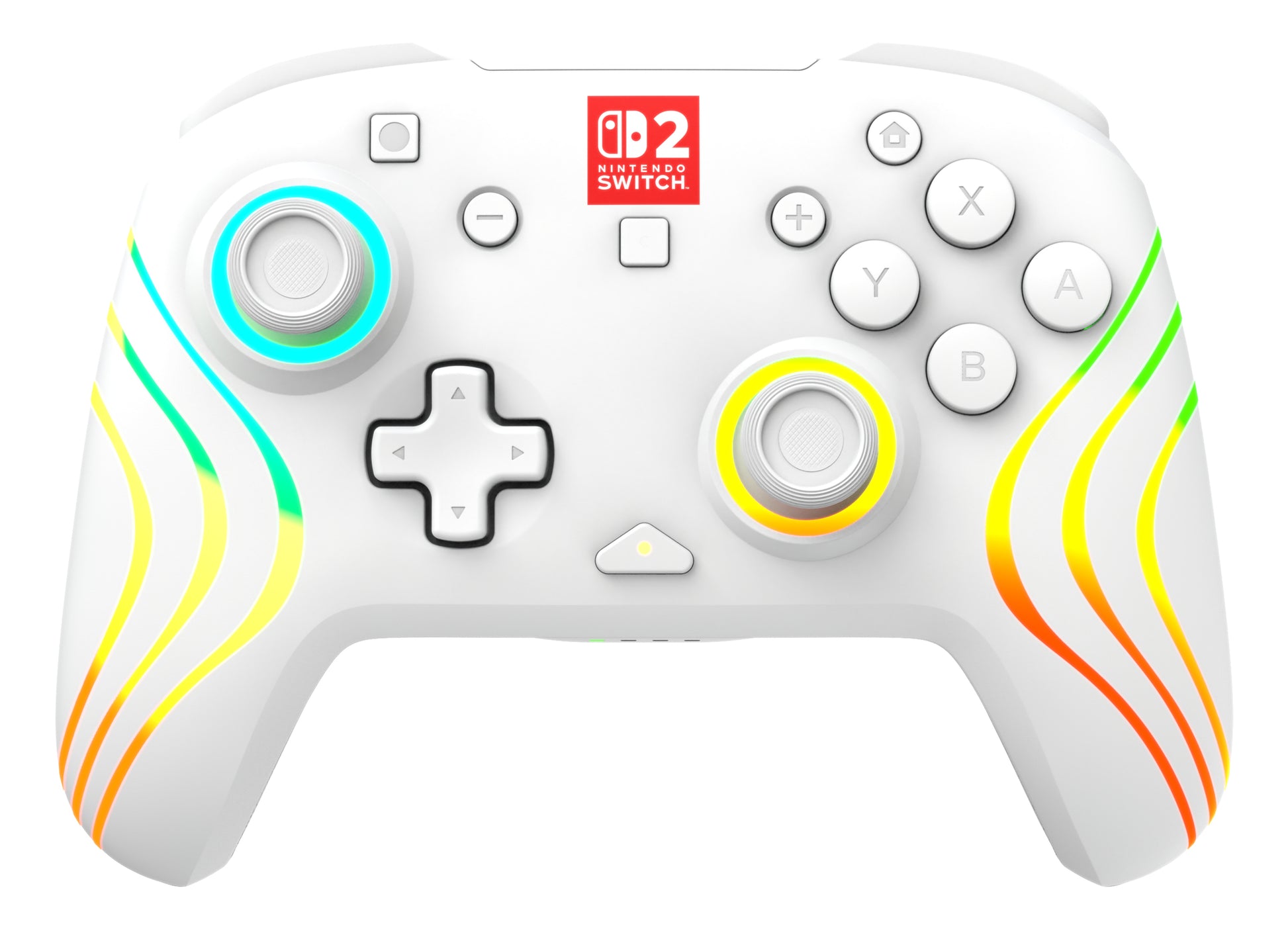 Turtle Beach Afterglow Wave – Gamepad – USB + Bluetooth, RGB, für Nintendo Switch, Weiss