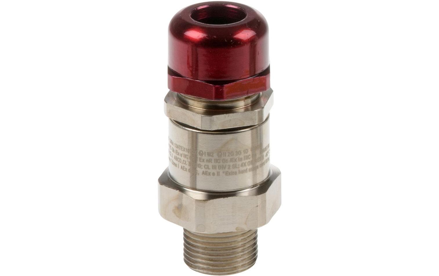 Axis Kabelverschraubung M20, ungepanzert – für D101-A, XF P3807D201-S, Q6055F101-A und andere – rot
