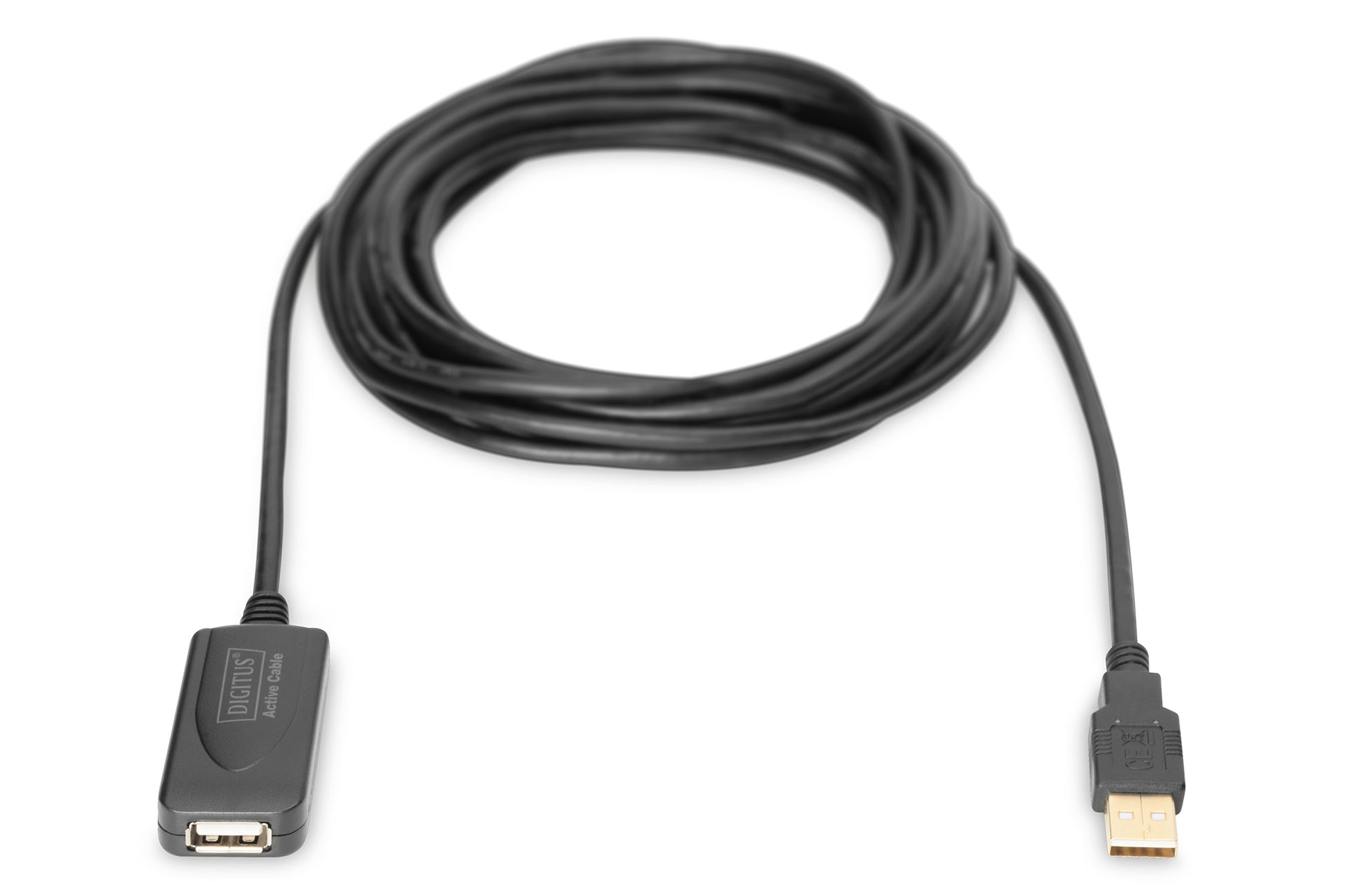Digitus USB-Kabel, USB-A zu USB-A, 5 m, USB 2.0