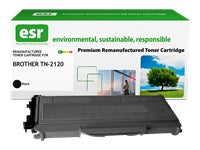 esr TN-2120 Schwarz Toner – Kompatibel – 6'600 Seiten – für Brother