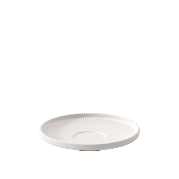 Villeroy & Boch Afina Untertasse – Porzellan, weiss, spülmaschinenbeständig, mikrowellengeeignet