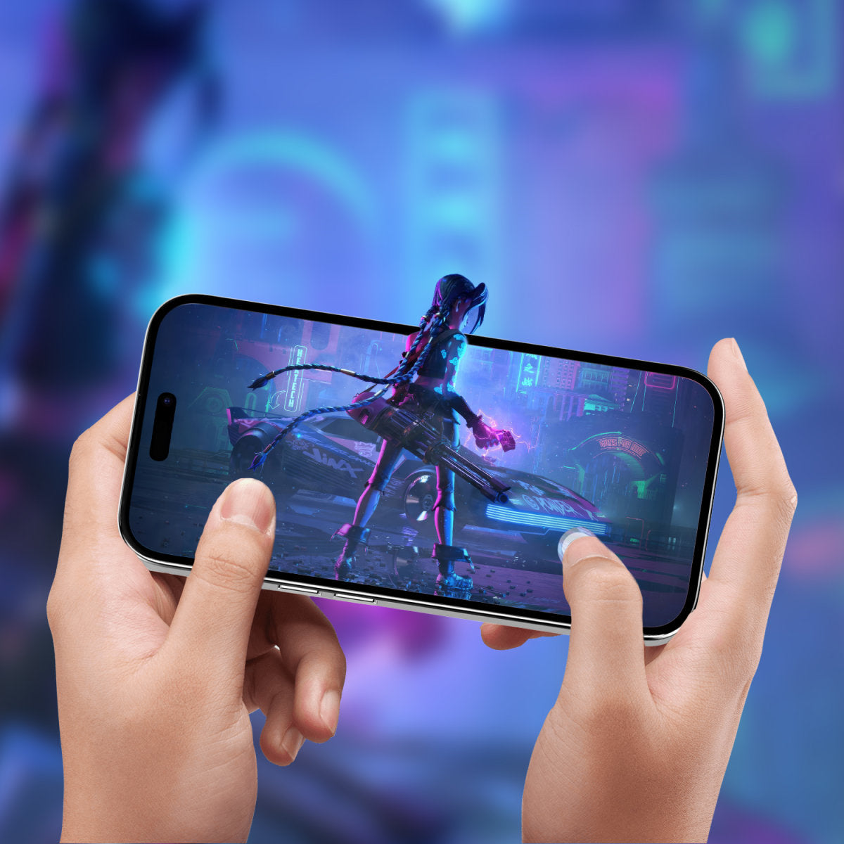 4smarts Displayschutz (Panzerglas), Case Friendly – für iPhone 16 – mit Applikator