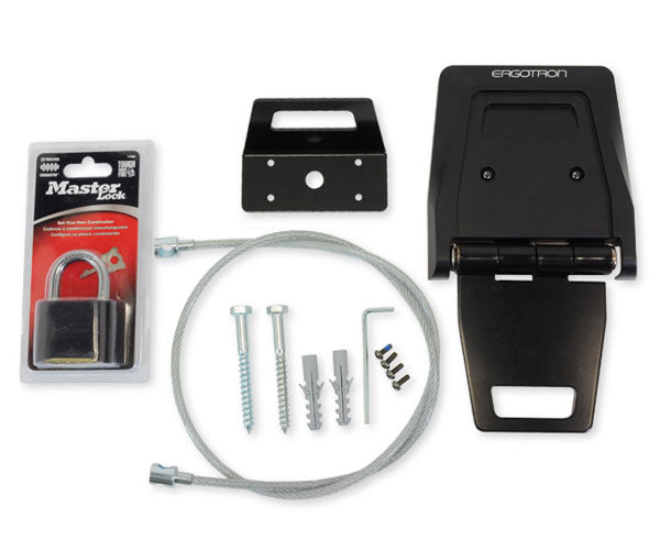 Ergotron Sicherheitshalterungs-Set – für Ergotron Gerätewagen