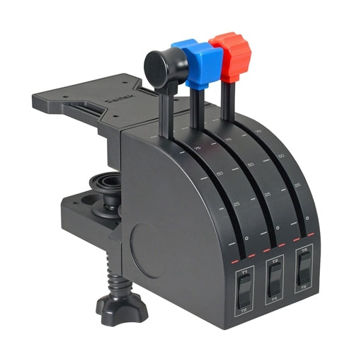 Logitech G Saitek Pro Flight Throttle Quadrant – Joystick – USB (kabelgebunden), 6 Tasten, für PC (Windows)
