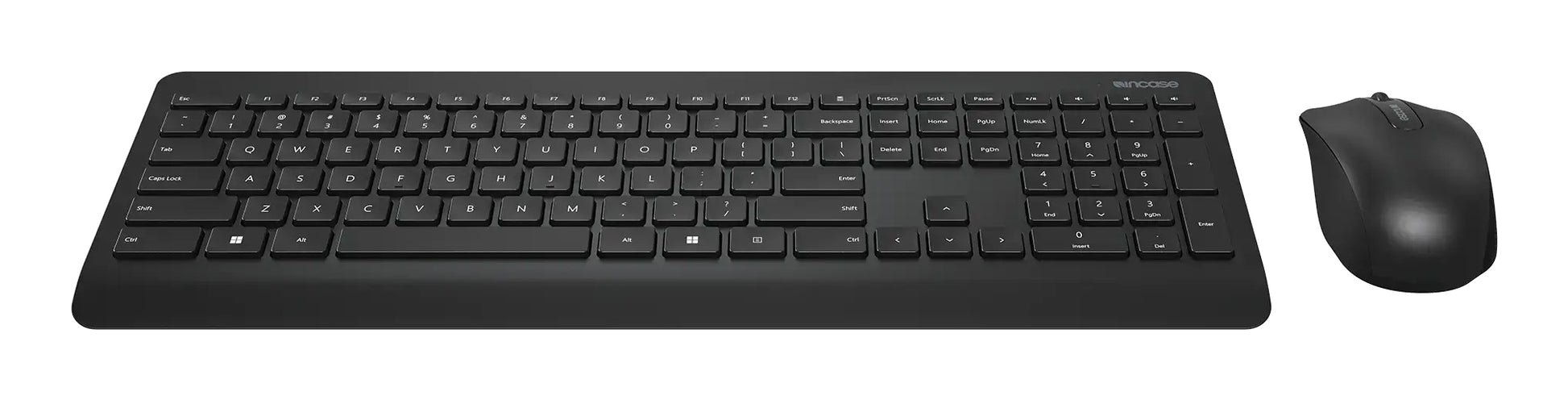 Incase Wireless Desktop 900 – Tastatur- und Maus-Set – 2,4 GHz – QWERTZ (DE) – Schwarz