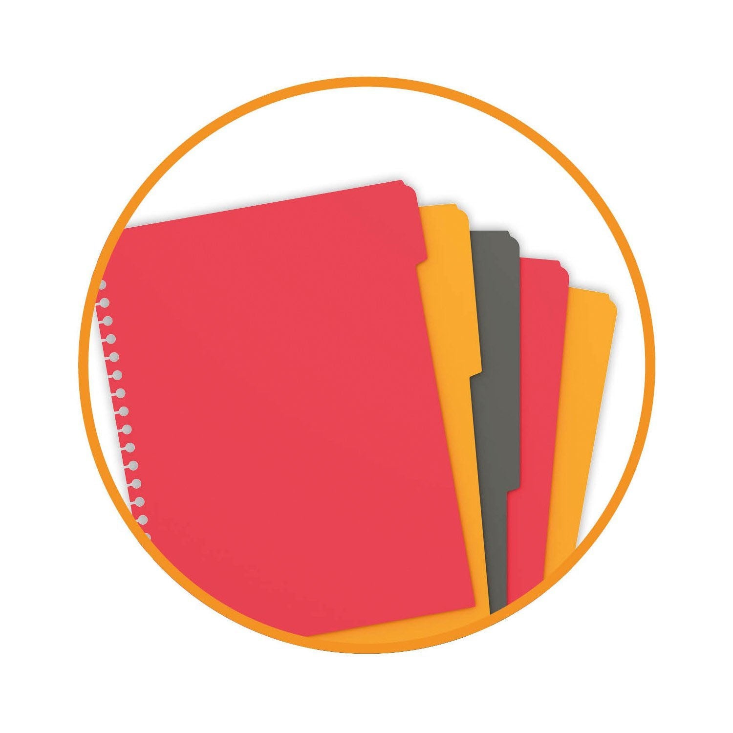 Oxford Collegeblock, 80 Blatt, 4-fach gelocht, perforiert, 80 g/m² – Schwarz, für SCRIBZEE App