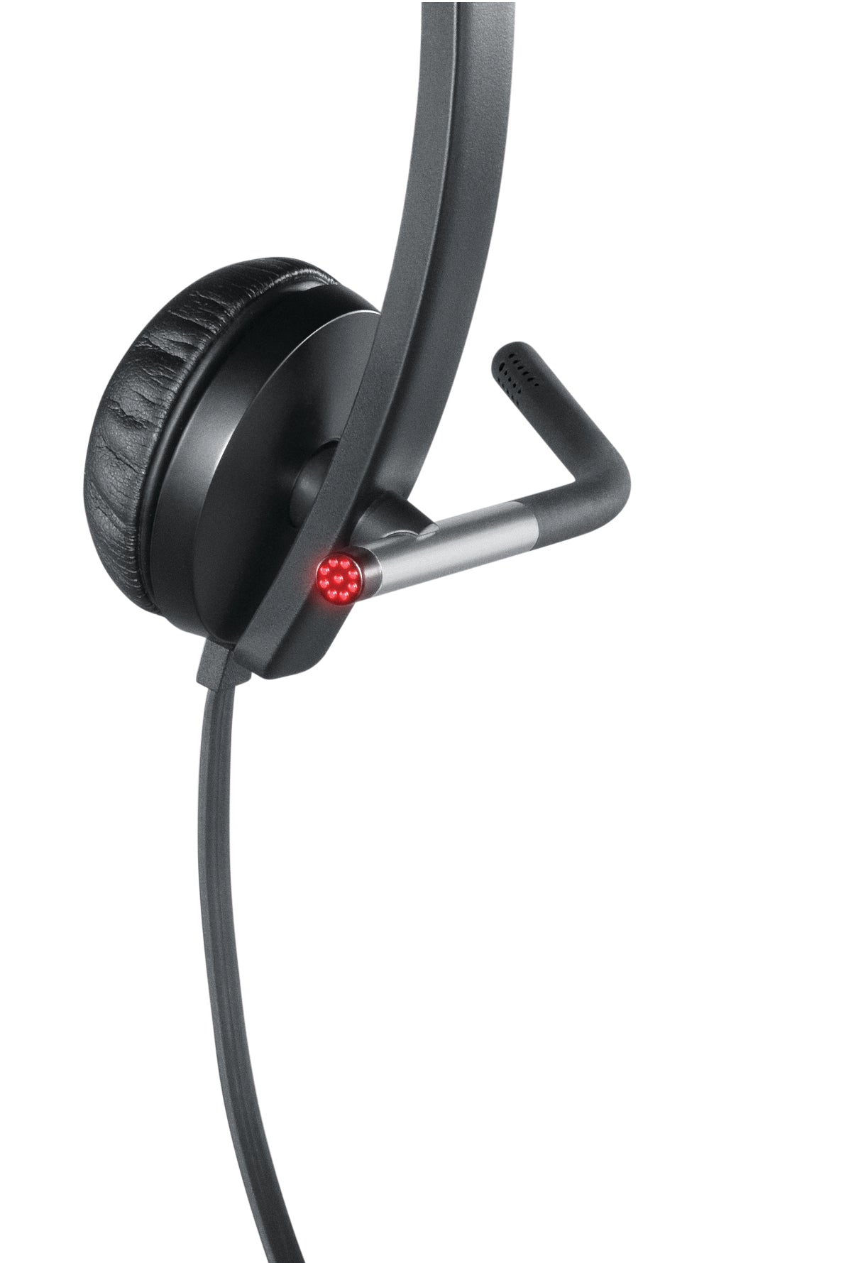 Logitech H650e – Duo Headset – USB‑A, Rauschunterdrückendes Mikrofon, Stummschalter – Schwarz